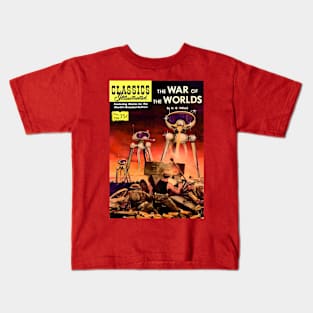 War of the Worlds - Classics Illustrated Kids T-Shirt